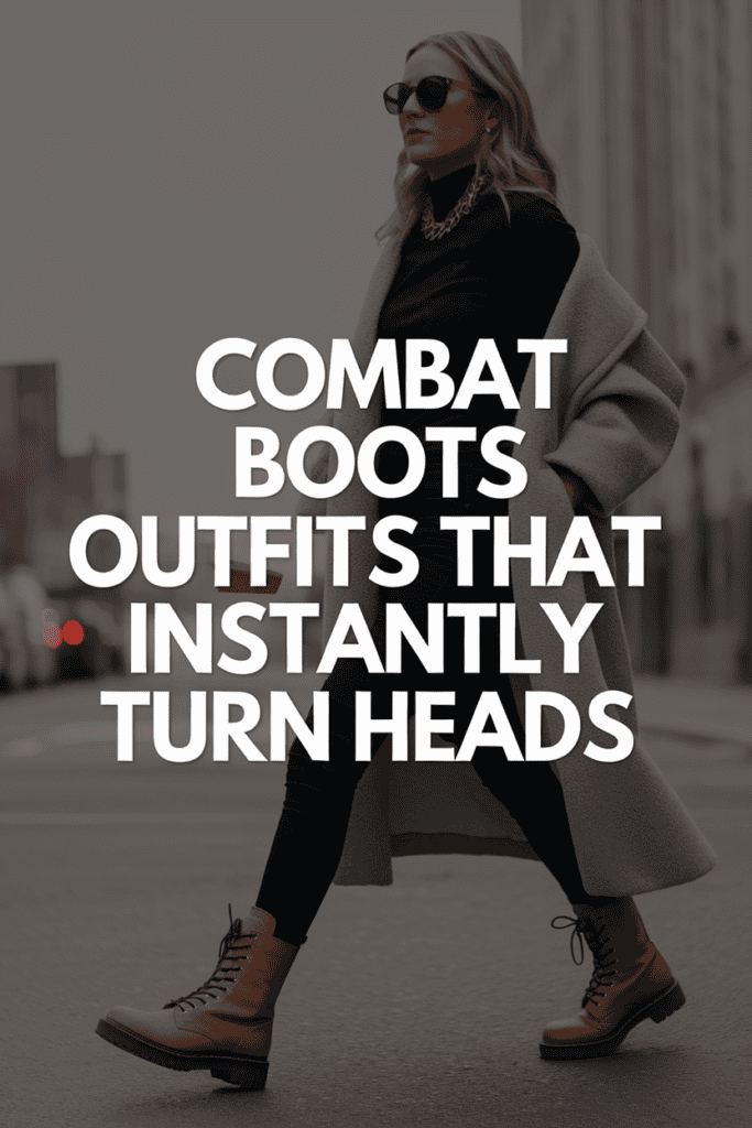 Combat boots outfit ideas