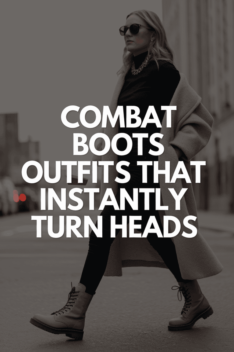 Combat boots outfit ideas