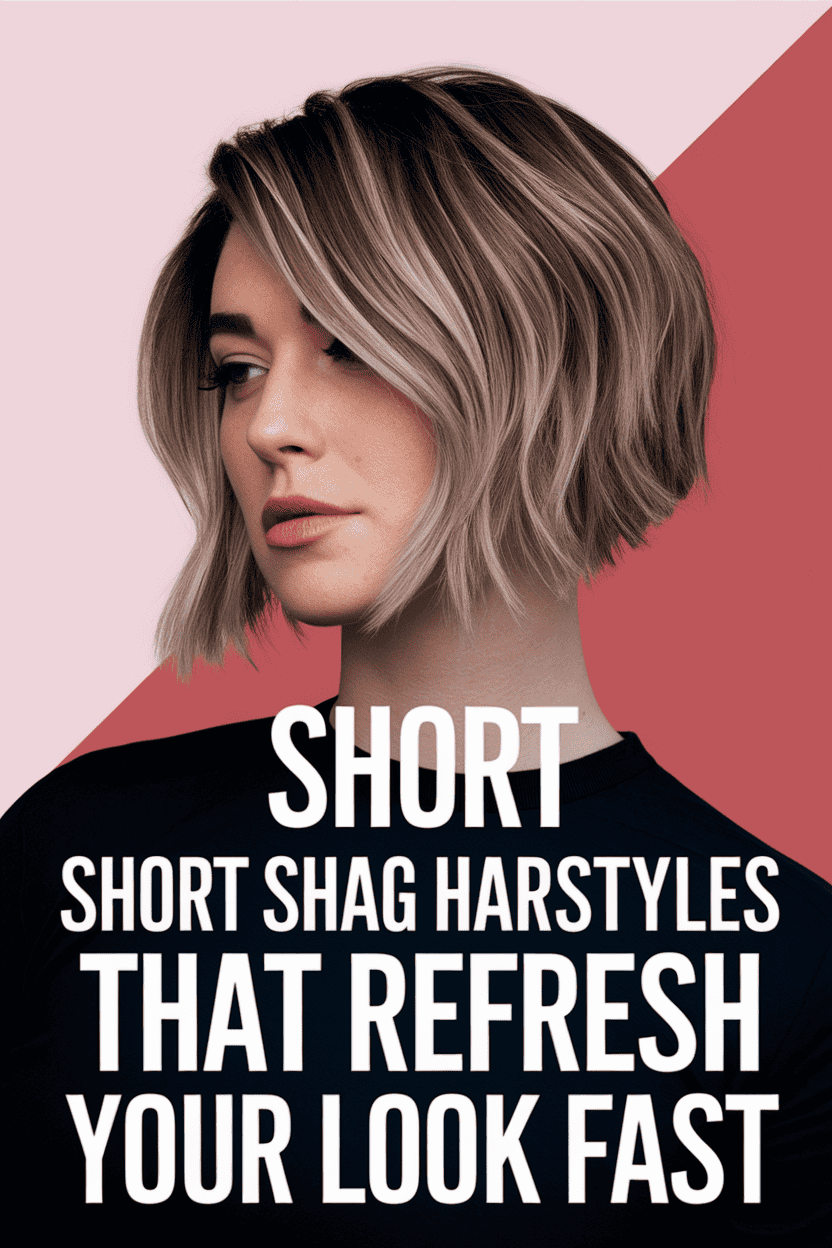 short shaggy hair ideas