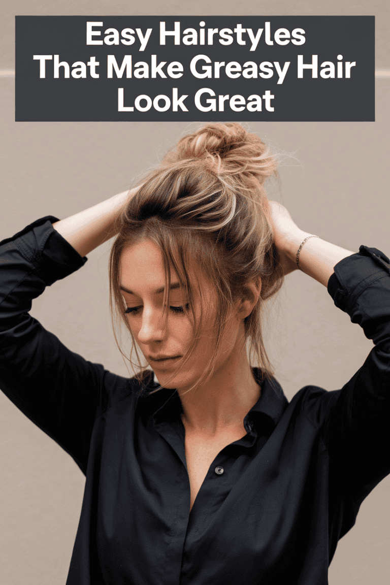 21 Ravishing Hairstyles for Greasy Hair That Actually Work and Look Great 0003_1_a-pinterest-pin-with-a-text-overlay-easy_-Rf5E3zlR0W5yPeaJyqIrQ_deb60MrQSsG5vdrMCme8CA
